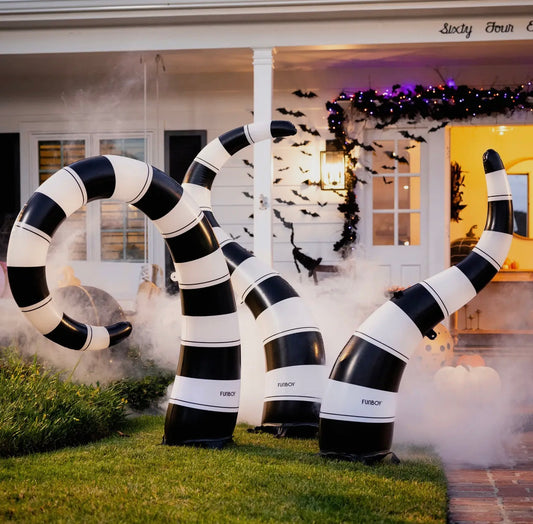 Light Up Halloween Lawn Snake - 3 Pack